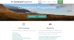 Desktop Screenshot of connemaraprogramme.com